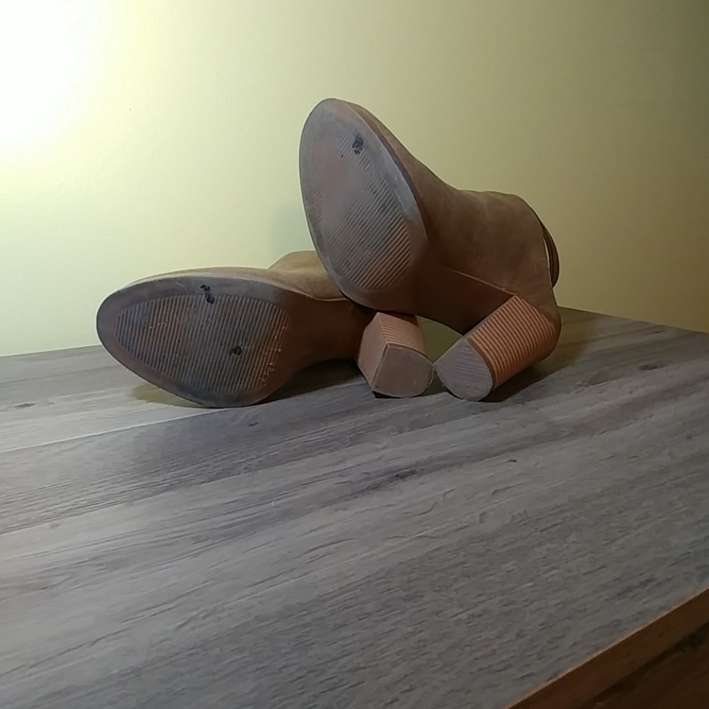 Cognac Ankle Boots - Picture 5 of 6